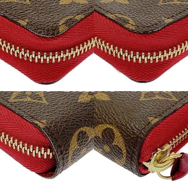 198750 6 Louis Vuitton Monogram Multicult Card Case Brown Fuchsia