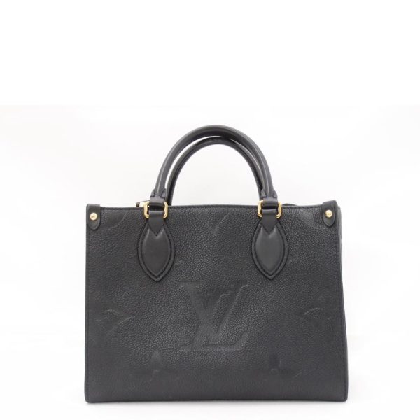 19880 2 Louis Vuitton On The Go Monogram Tote Bag Black