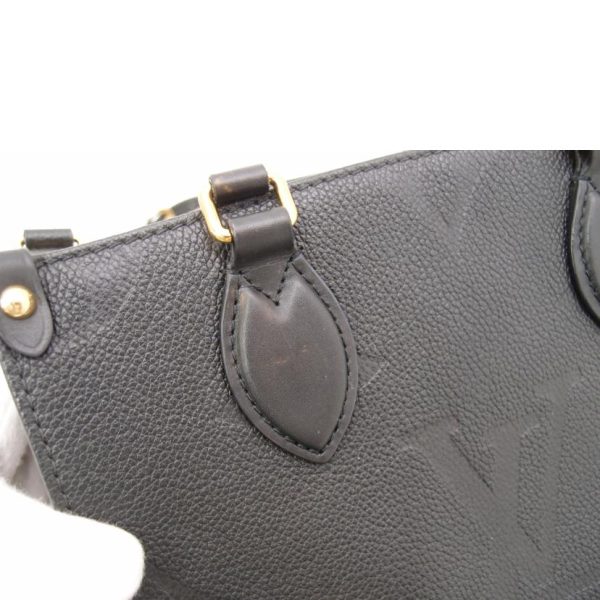 19880 6 Louis Vuitton On the Go PM Monogram Empreinte Bag Noir