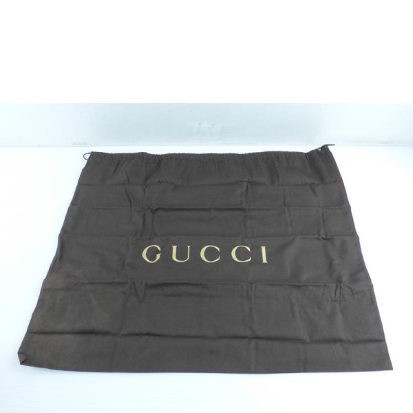 19958 8 GUCCI Bamboo Fringe Leather 2Way Tote Bag Black