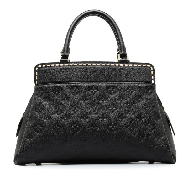 1a7nfojpqxkux4si 3 Louis Vuitton Emprene Vosges Handbag Noir Black Calf Leather