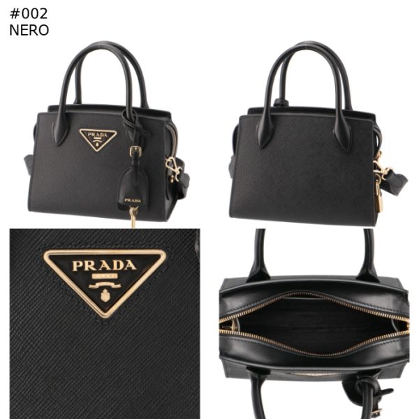 1ba269xm72erx 10 PRADA Kristen Saffiano Leather Tote Bag