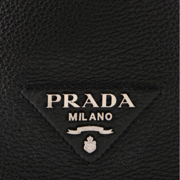 1be0603oo2dkv 4 PRADA Logo Belt Drawstring Bucket Bag