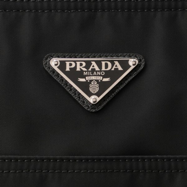 1bg052oowr064 4 PRADA Re Nylon Triangle Logo Tote Bag