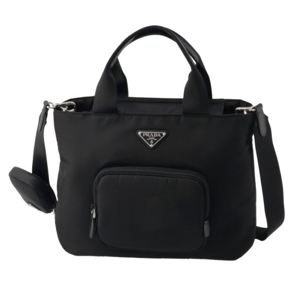 1bg354b1mrv44 1 PRADA Re Nylon Shoulder Tote Bag