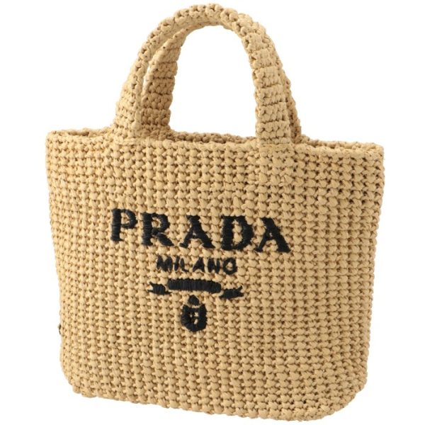 1bg422ool2c2t 1 PRADA Crochet Triangle Tote Bag