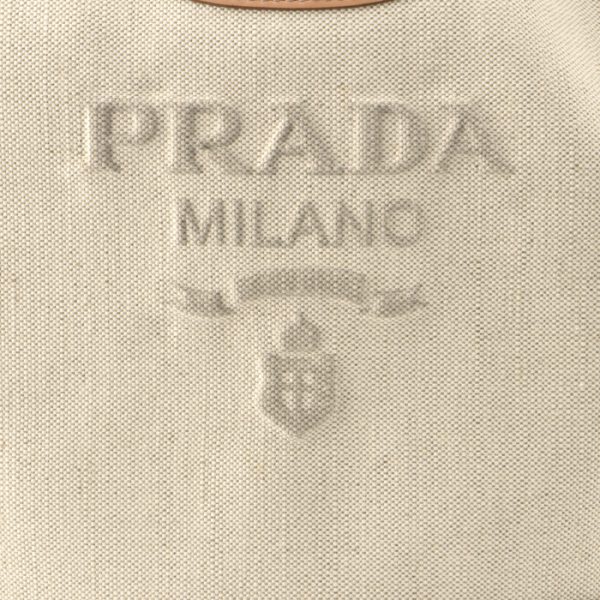 1bg471oah2dli 4 PRADA Tote Bag Linen Blend Medium Shopping Bag