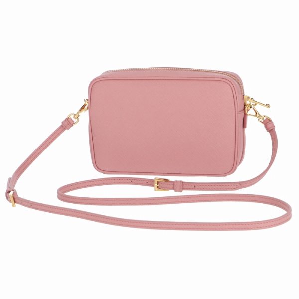 1bh036ooonzv442 2 PRADA Saffiano Crossbody Bag Pink