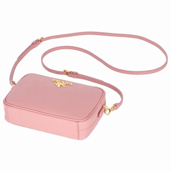 1bh036ooonzv442 3 PRADA Saffiano Crossbody Bag Pink