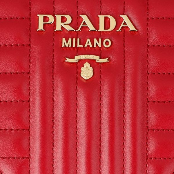 1bh083ioi2d9127w 4 PRADA Diagram Crossbody Bag Red