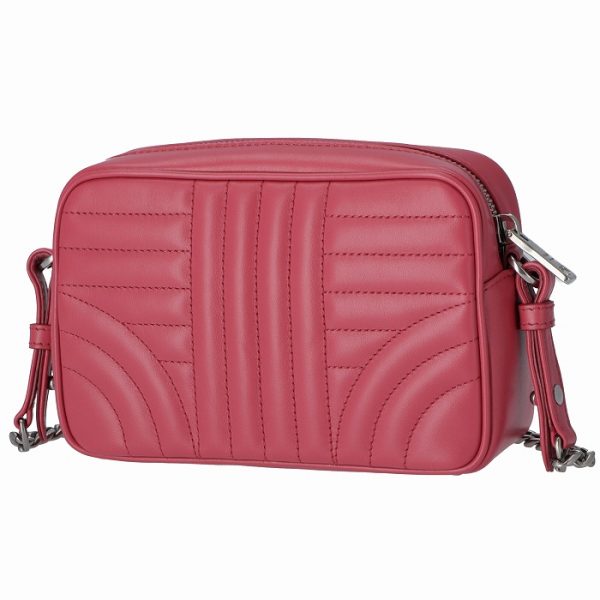 1bh084coi2d91plg 2 PRADA Saffiano Diagram Crossbody Bag Pink