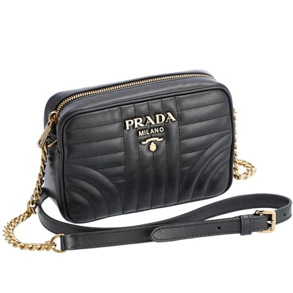 1bh084ioi2d91632 PRADA Diagram Crossbody Bag Black