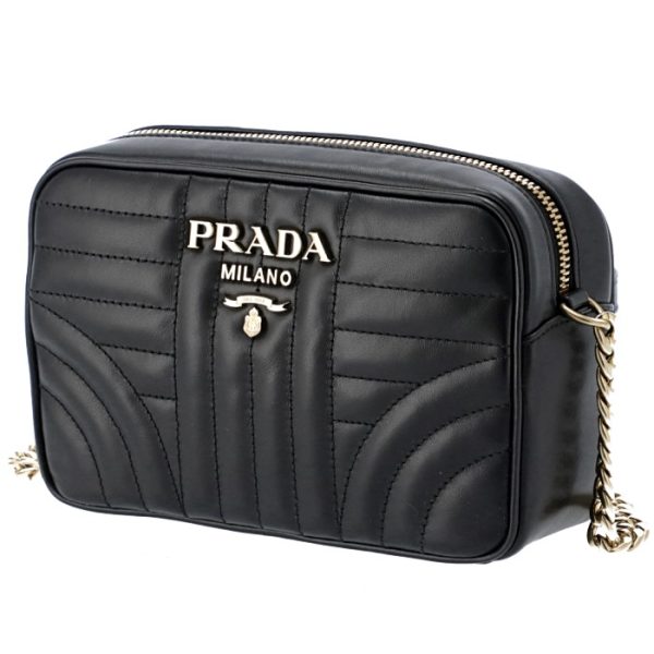 1bh084ioi2d91632 1 PRADA Diagram Crossbody Bag Black