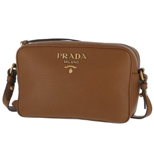 1bh093nom2bbe401 1 PRADA Crossbody Bag with Replacement Strap Brown