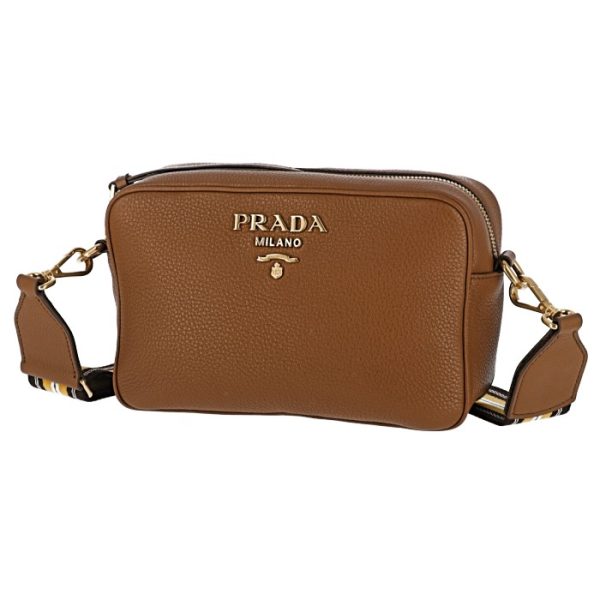 1bh093nom2bbe401 6 PRADA Crossbody Bag with Replacement Strap Brown