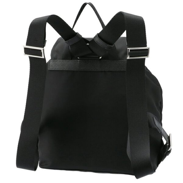 1bz677ooov44002 2 PRADA Nylon VELA Backpack Black