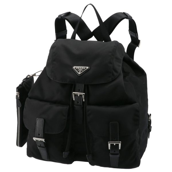 1bz811otov44002 1 PRADA Nylon VELA Backpack with Pouch