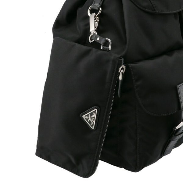 1bz811otov44002 6 PRADA Nylon VELA Backpack with Pouch