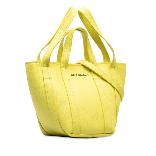 1f0r8ea2fqcesgbt 2 Balenciaga Everyday XS Shoulder Bag 2WAY Yellow