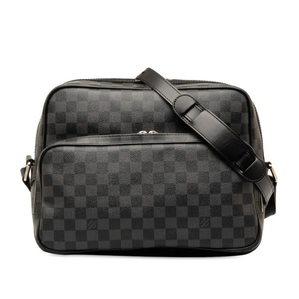 1klprr23ihco7l8d 1 Louis Vuitton Damier Graphite Io Shoulder Bag Black