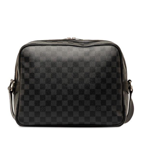 1klprr23ihco7l8d 3 Louis Vuitton Damier Graphite Io Shoulder Bag Black