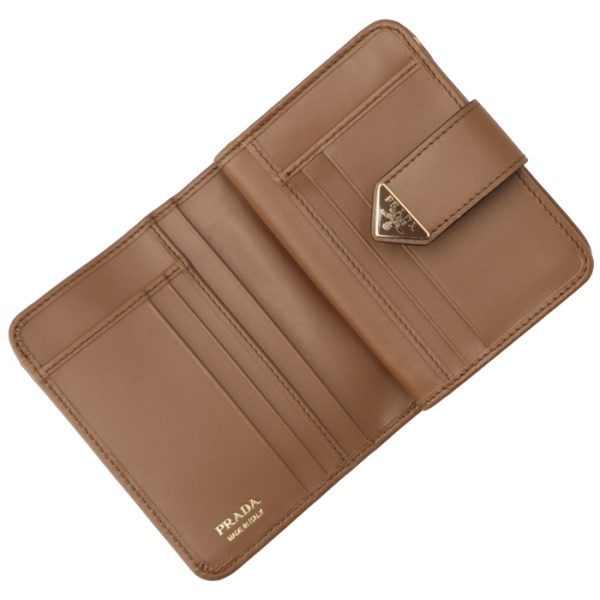 1ml0182cnp046 4 PRADA Ladies Tab Compact Bifold Wallet