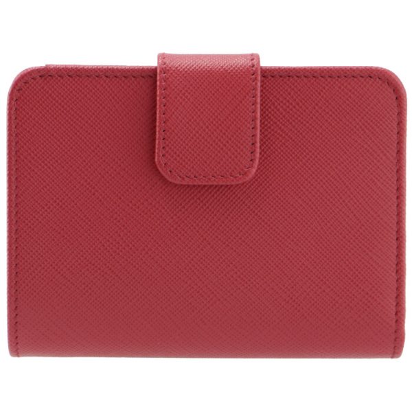 1ml018qwa 2 PRADA Womens Saffiano Mini Wallet