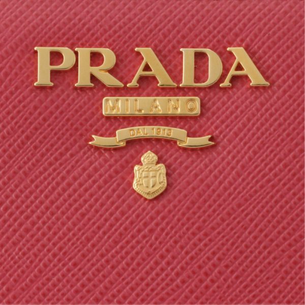 1ml018qwa 3 PRADA Womens Saffiano Mini Wallet