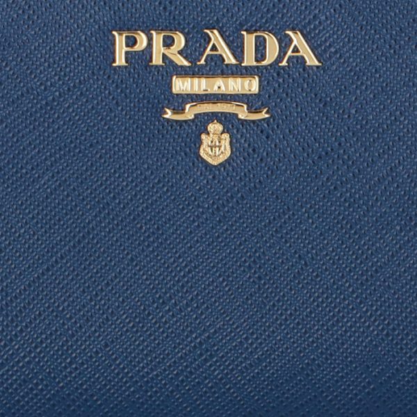 1ml225qwa016 3 PRADA Embossed Calfskin Bifold Wallet