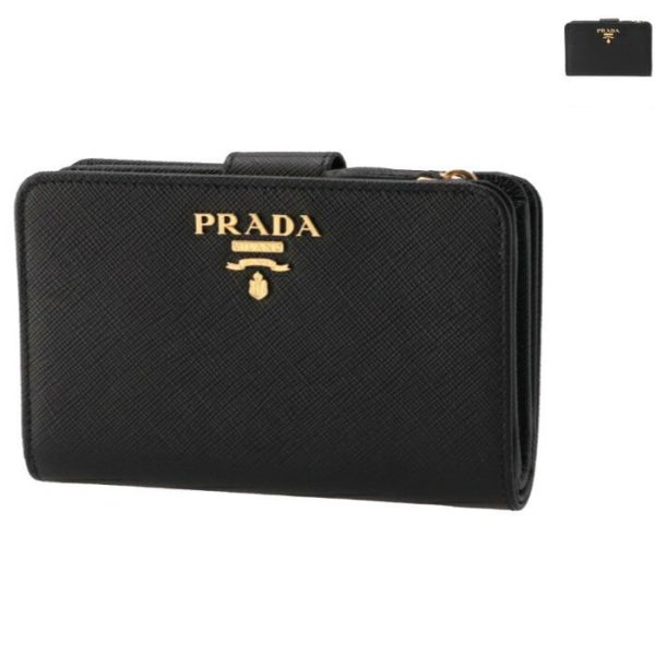 1ml225zlp PRADA Bifold Saffiano Wallet