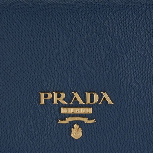 1mv021qwa016 3 PRADA Bifold Saffiano Wallet Navy