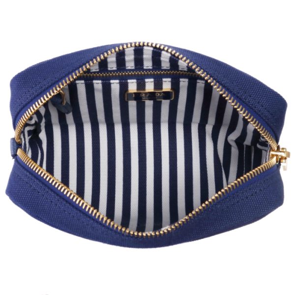 1na02120lctl 5 PRADA Canapa Pouch Canvas Navy