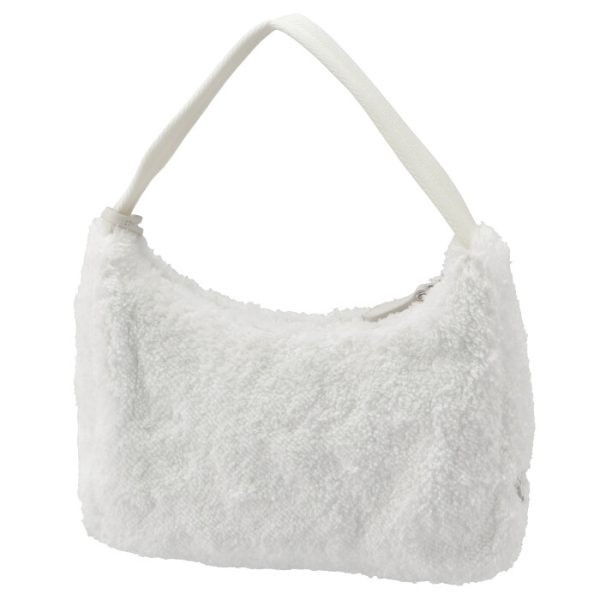 1ne5152dxo964 2 PRADA Shoulder Bag Terry Lettering Logo White