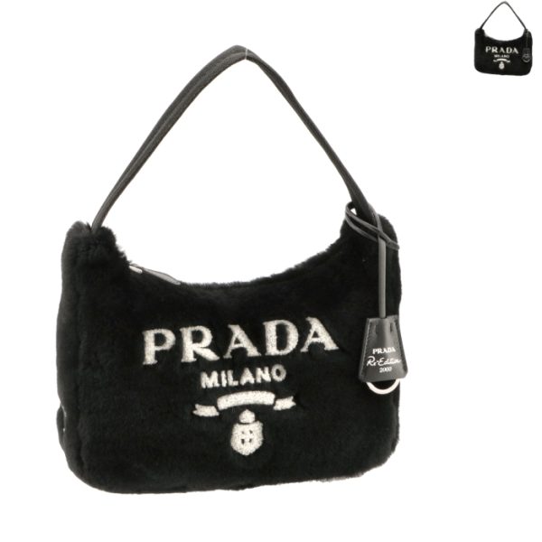 1ne5152fmg PRADA Shoulder Bag Lettering Logo