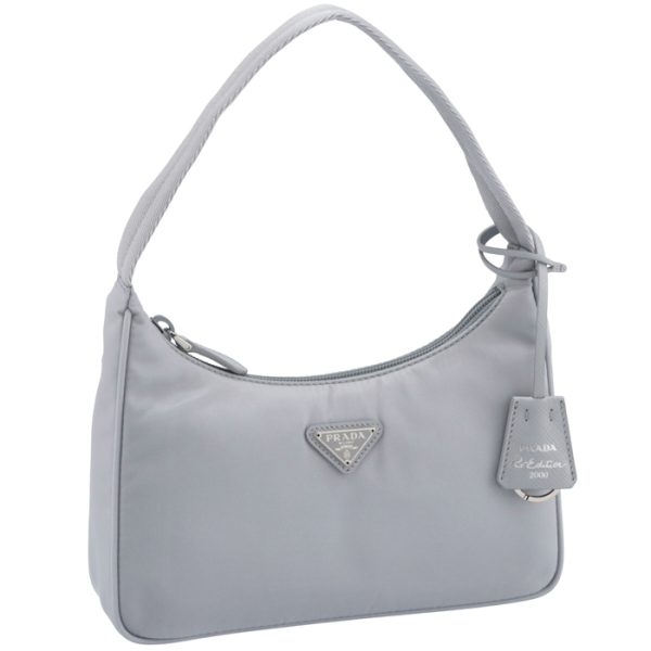 1ne515rdh0591 PRADA Shoulder Bag Nylon Mini Bag Blue Gray