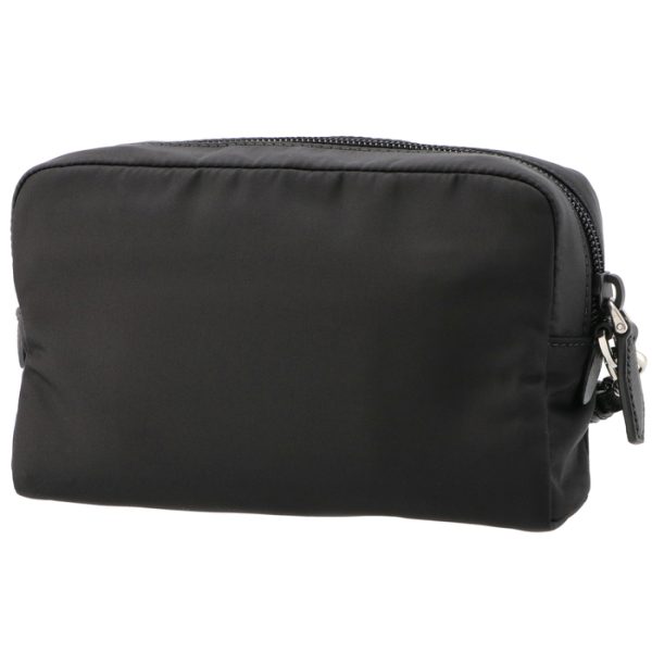 1ns021r067 2 PRADA Pouch Re Nylon Strap Cosmetic Pouch