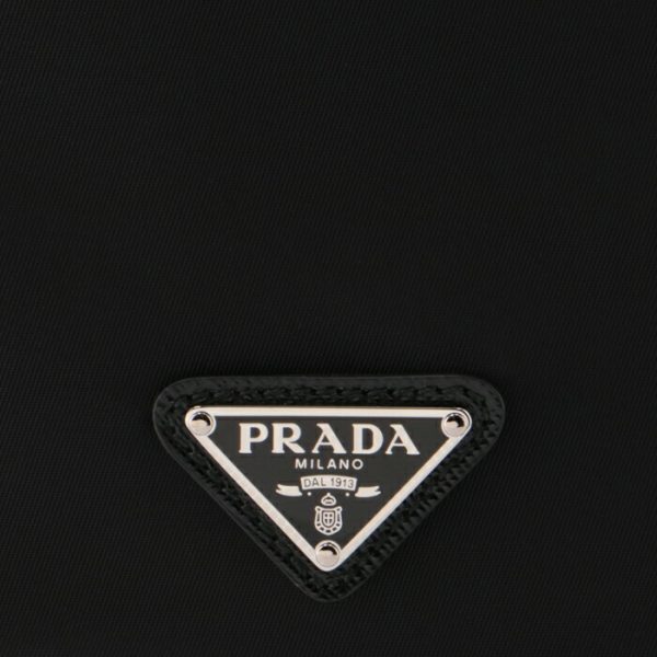 1ns369r067 4 PRADA Pouch ReNylon Triangle Logo with Wrist Strap