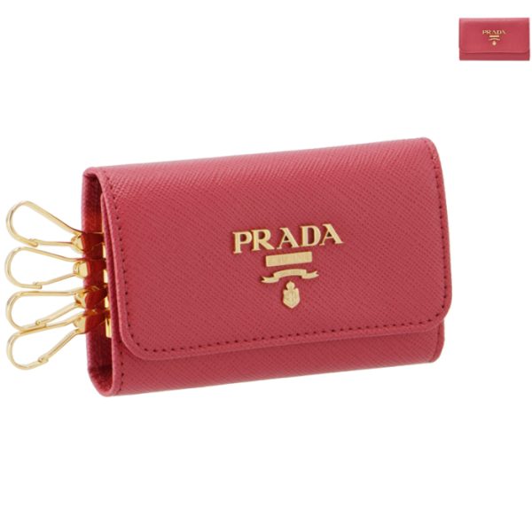 1pg004qwa PRADA Key Case Saffiano Metal