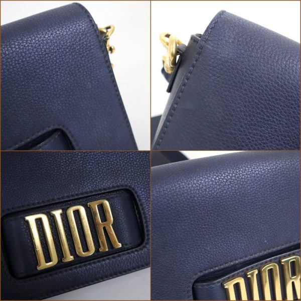 2000075256500027 3 Dior Evolution Shoulder Bag Navy