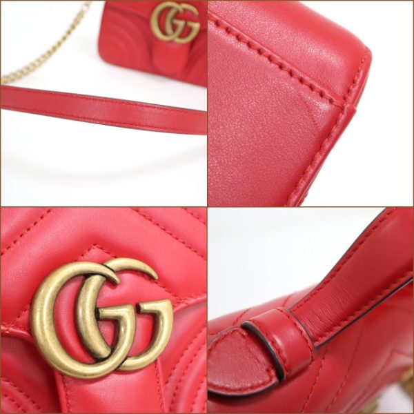 2000087255400040 8 Gucci 2Way Shoulder Bag Red