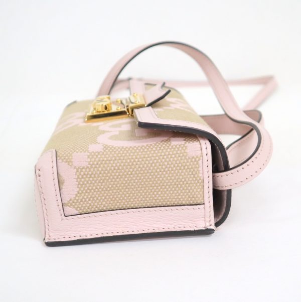 2000087256000130 4 Gucci Padlock Mini Shoulder Bag Pink