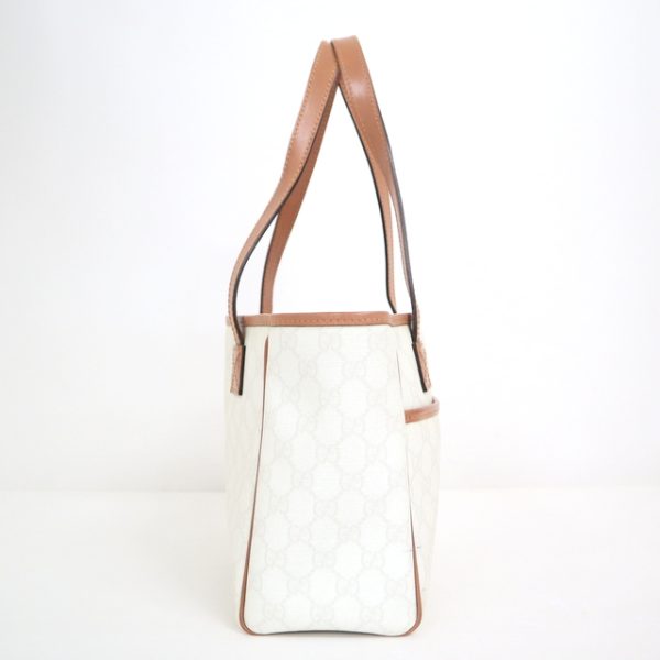 2000087256100082 3 Gucci GG Plus Handbag White Brown