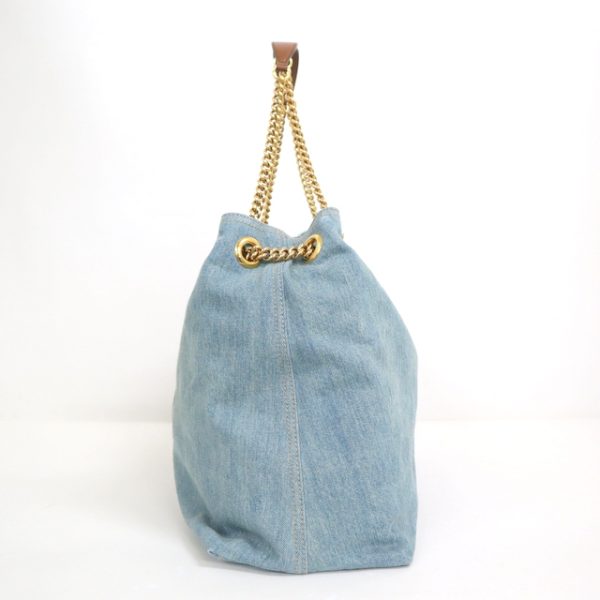 2000087256300025 4 Gucci Soho Chain Shoulder Bag Blue