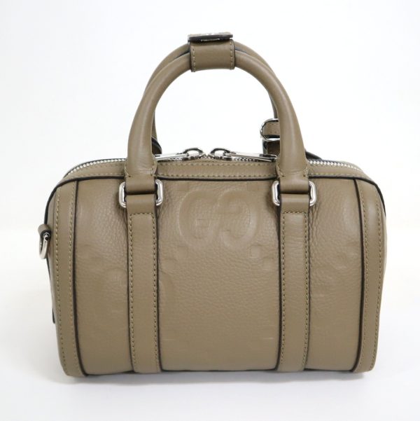 2000087256500119 3 Gucci Jumbo GG Mini Duffle Bag Beige