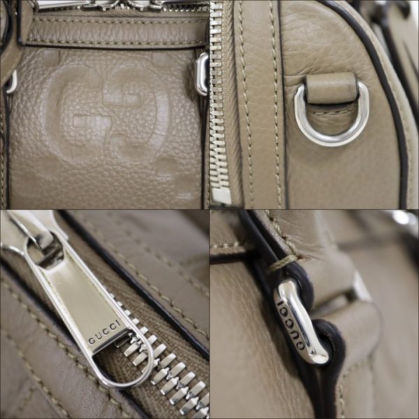 2000087256500119 4 Gucci Jumbo GG Mini Duffle Bag Beige