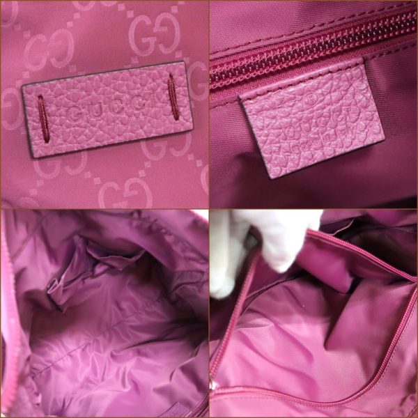 2000087256500172 9 Gucci GG Nylon 2Way Bag Pink