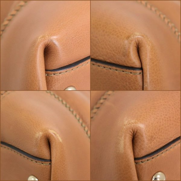 2000088255000086 7 Gucci Leather Tote Bag Brown