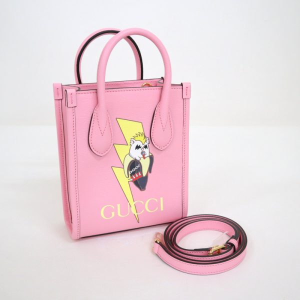 2000088255000090 1 Gucci Handbag Bananya Pink