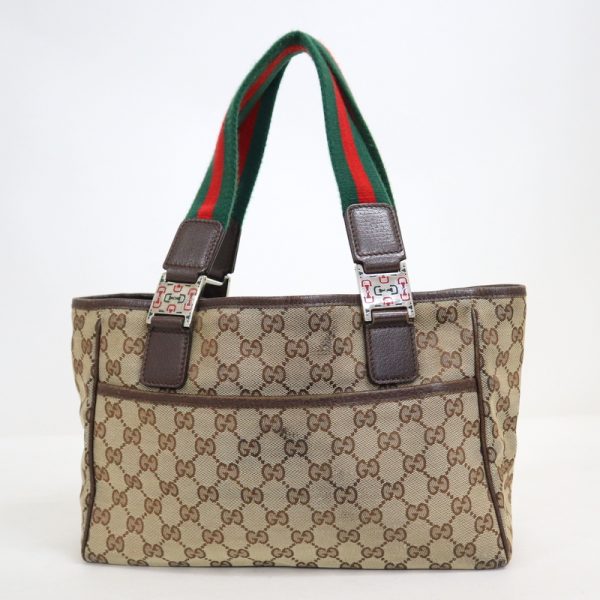 2000088256600040 2 Gucci GG Canvas Tote Bag Beige