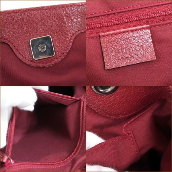 2000088256600050 8 Gucci GG Canvas Handbag Red